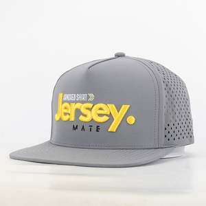 Gorra de Béisbol Unisex Personalizada BSCI, de Poliéster/Algodón, Estilo Denim, con Cierre a Presión, Impermeable, con Logotipo Bordado, Informal, para Exteriores, Playa, Cuatro Estaciones - Product Image 1