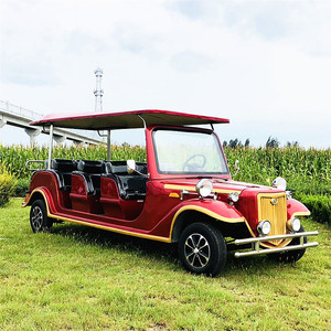 Voiture électrique de tourisme style vintage 6 places pour parcs, hôtels et complexes hôteliers - Product Image 3