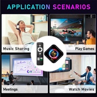 Reproductor Multimedia Android 8k HD para TV, Modelo 13.0, Color Negro, Estándar