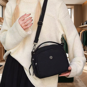 Nouveau sac à main tendance en PU pour femme, sac bandoulière multi-couches avec fermeture éclair et fermoir, sangle réglable, imprimés animaliers pour le quotidien - Product Image 3
