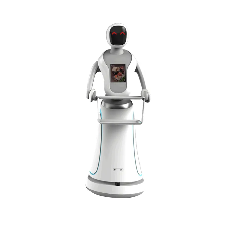 Robots Mensachtigen Robots Slimme Intelligente Peperschoonheidsautomaat Emo Thng Minh Mobiele Robot Buiten