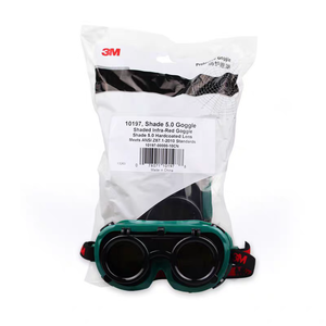 W5.0แว่นนิรภัยสำหรับงานเชื่อมอินฟาเรดสีเขียว10197เงาเลนส์สำหรับงานพลิกขึ้นและเปลี่ยนได้ป้องกันรอยขีดข่วน - Product Image 2