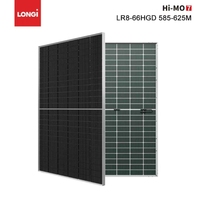 Panneau solaire monocristallin double N-Type Topcon Longi Solar Energy Hi-MO7 LR8-66HGD 595-625M 610W 615W à haute efficacité