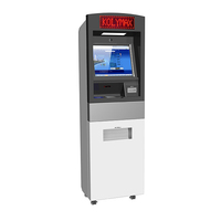 Distributeur automatique de billets Kiosque TVM Kiosque de cartes d'identité en libre-service avec imprimante de cartes et émission de cartes