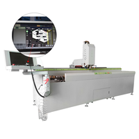 JUNDE Máquina de Perforación y Fresado CNC de Aluminio de 3 Ejes, Fácil de Operar, Equipo de Procesamiento de Puertas y Ventanas