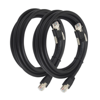 Cable de Red LAN de Alta Calidad, 4 Pares, 24 AWG, Cable de Cobre Cat6, Cable Ethernet Gigabit para Cámara Industrial
