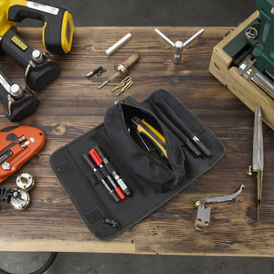Custom Professional Electrician Carpenter Rolling Repairing <b>Tool</b> Utility <b>Bag</b> High Quality Durable Oxford Roll Hardware <b>Tool</b> <b>Bag</b> - Product Image 5