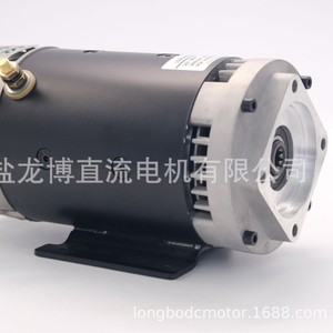 Dc Motor 24V 4.5KW Permanent Magnet <b>Brush</b> Type Foot Mount Hydraulic System Equipment - Product Image 3
