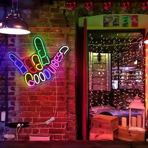 Acrylic Customized LED <strong>Neon</strong> Light <strong>Sign</strong> for Companies Parks Birthday Parties Home Decor-CE ROHS FCC Certified Indoor/Outdoor Use - Product Image 5