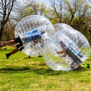 2024 Hot sale body inflation ball suit, bubble ball soccer, inflatable ball adult for sale