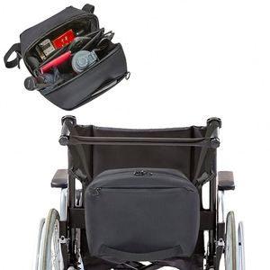 Échantillon gratuit : Sac de rangement arrière imperméable pour fauteuil roulant, grand sac de transport suspendu pour accessoires de fauteuil roulant - Product Image 1