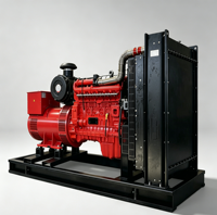 300KW 3-Phasen Industrieller Notstromgenerator Wassergekühlter Motor 50/60Hz Ferngesteuert/Automatischer Start Offener Rahmen Gasgenerator