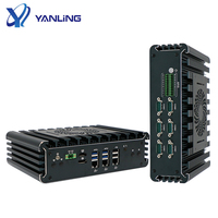 Elección de los compradores repetidos Quad Core 8 hilos 2,8 GHz Turbo 4,7 GHz 12MB caché IBOX computadora AMI UEFI BIOS embedd PC