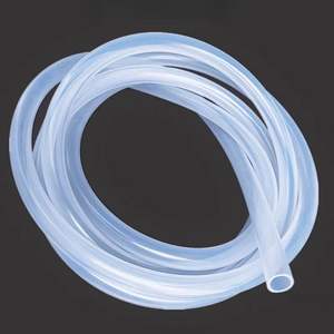 أنابيب سيليكون آمنة على الغذاء-مقاومة للحرارة إلى ، واضحة وضوح الشمس وعديمة الرائحة للمشروبات/المختبرات/الاستخدام الطبي - Product Image 4
