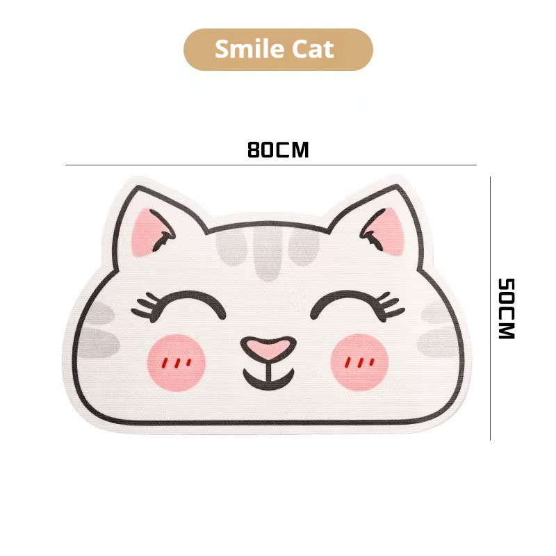 Beige Smiling cat
