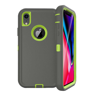 Coque de téléphone en TPU Armor Defender de haute qualité pour <span class=keywords><strong>iPhone</strong></span> X XR <span class=keywords><strong>XS</strong></span> 6 7 8 Plus SE avec clip de <span class=keywords><strong>ceinture</strong></span> à trou de Logo vente chaude - Product Image 4
