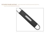 Pelle à pizza en acier inoxydable avec poignée pliable, pelle à pizza durable pour fours extérieurs, facile à ranger, idéale pour la cuisson et les barbecues