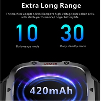 Nouvelle Montre Connectée Robuste Hommes, Appel Sans Fil Étanche, Sport, Fitness, Voix IA, Extérieur, Plus de 100 Modes Sportifs, Montre Intelligente d'Extérieur