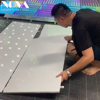 NOVA 2019 — piste de danse led noire, sol de mariage