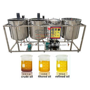 Equipo de Refinería de Aceite de Almendras Automático de Acero Inoxidable para Línea de Procesamiento de Aceite Comestible - Product Image 3