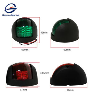 Luz de Señalización <span class=keywords><strong>Marina</strong></span> Impermeable de 12V, Luz de Navegación LED para Barcos, Accesorio para Barcos, Luz de Navegación de Proa y Popa - Product Image 6