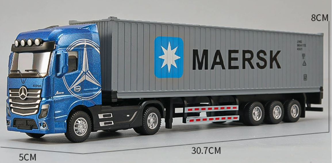 Gray container [blue benz]