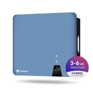 SMA Brand 3kw 4kw 5kw Single Phase 230volt Grid Tie Hybrid Inverter With Certifications