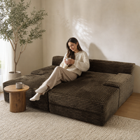 Vakuumverpacktes Sofa für Gästezimmer Weiches Gewebematerial Haustierfreundlich Leichtgewichtig
