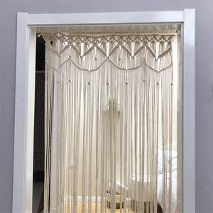 Rideau en corde de coton en gros, rideau en PVC design pour fenêtre et <span class=keywords><strong>porte</strong></span> - Product Image 4