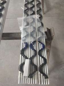 Clip de Resorte de Aluminio de 2.4mm para Película, Alambre en Zigzag y Perfil para Letras de Canal para <span class=keywords><strong>Invernadero</strong></span>, 2 Metros de Longitud, Empaquetado en Cartón - Product Image 5
