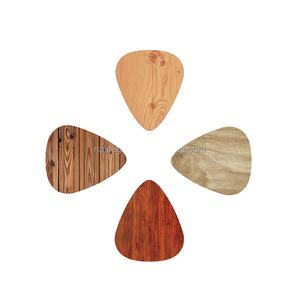 צבע הדפסת תמונה אישית <span class=keywords><strong>Celluloid</strong></span> עץ גיטרה פיק - Product Image 1