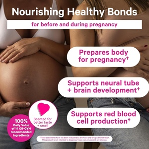 Suplemento vitamínico sin sabor sin OGM apoya el desarrollo cerebral en bebés durante el embarazo y la lactancia, cápsulas prenatales de DHA - Product Image 3