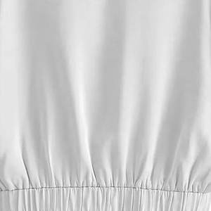 Chaqueta bomber de satén personalizada para mujer, ligera, con cremallera, brillante, con logotipo personalizado, también disponible para hombre. - Product Image 5