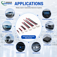 Faisceau de câbles avec connecteur JST GH 1,25 mm 4 broches pour applications médicales, automobiles et robotiques