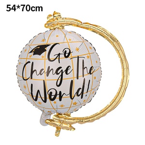 ลูกโป่งฟอยล์รางวัลสำเร็จการศึกษาสำหรับตกแต่งงานปาร์ตี้รับปริญญา - Product Image 3