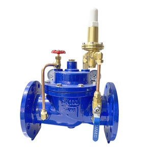 Vanne de réduction pilotée réglable, vanne de régulation en fonte ductile, stabilisatrice 200X - Product Image 1