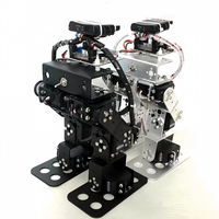 Robot bipède de course et de marche R112 à 6 degrés de liberté, type basse hauteur, jambes courtes et étroites, kit complet de composants structurels
