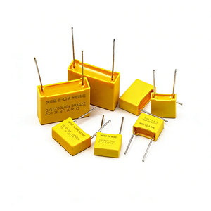 10 ชิ้น 275VAC X2 ตัวเก็บประจุความปลอดภัย 275V 10 มม.15 มม.22.5 มม.27.5 มม.0.022UF 0.047UF 0.1UF 0.22UF 0.47UF 0.68UF 1UF ฟิล์มโพลีโพรพิลีน - Product Image 1