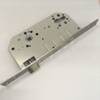 Serrure de sécurité multipoints coulissante 8550 personnalisée avec corps de serrure à trois points et pêne à rouleaux/verrou de loquet