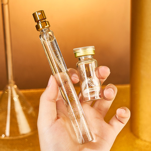 HIHロゴカスタムMOQ 1000ゴールドプロテインペプチドセット リフティング＆タイトニング しわ改善美容サロンセット フェイスセラム - Product Image 5