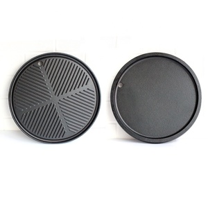 Piastra Sfrigolante Rotonda <span class=keywords><strong>in</strong></span> <span class=keywords><strong>Ghisa</strong></span> con Base <span class=keywords><strong>in</strong></span> Legno, Made <span class=keywords><strong>in</strong></span> China, Vendita Calda - Product Image 5