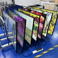 Monitor LCD de 55 Pulgadas con Montaje en Pared, Android, 4K UHD, 700nits de Alto Brillo, Pantalla Táctil Opcional, para Centros Comerciales y Tiendas Minoristas