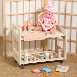 Kit <span class=keywords><strong>de</strong></span> Doctor para Niños con Carrito Médico, Juguetes <span class=keywords><strong>de</strong></span> Imitación para Niños y Niñas Pequeños, Juego Educativo <span class=keywords><strong>de</strong></span> Roles, Estetoscopio <span class=keywords><strong>de</strong></span> <span class=keywords><strong>Juguete</strong></span> - Product Image 2