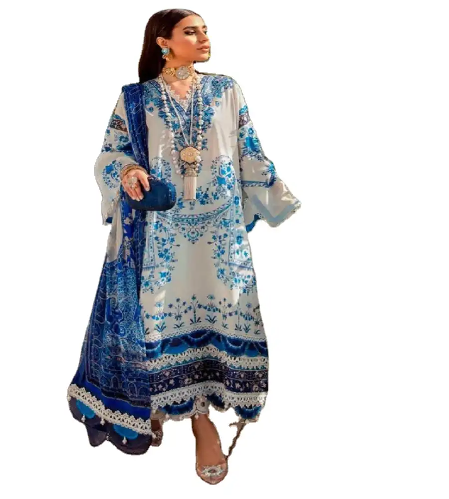バルクサプライヤーインドスタイル最安値Zulfat Designer lyrcaa pakistan clothing