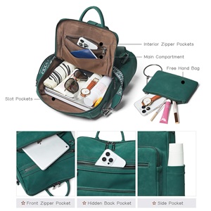 Mochila <span class=keywords><strong>de</strong></span> Moda Multiusos, Bolso <span class=keywords><strong>de</strong></span> Mano <span class=keywords><strong>Gratis</strong></span>, Mochila Moda Multipropósito, Bolso <span class=keywords><strong>Gratis</strong></span>, Modischer Mehrzweck Rucksack, <span class=keywords><strong>Gratis</strong></span> Handtasche - Product Image 5