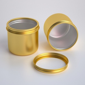Latas Vacías de Aluminio de 220 ml/220 g para Azafrán, Envase Metálico para Alimentos, Tarro de Aluminio con Ventana - Product Image 5