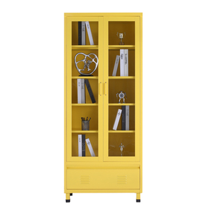 <span class=keywords><strong>2020</strong></span> Offre Spéciale bureau utilisé porte en verre classeur en acier 2 portes armoire de rangement de fichiers en métal - Product Image 1