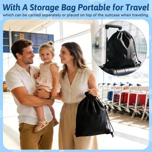 Inflatable Toddler Airplane <b>Bed</b> <b>Portable</b> Travel Airplane Footrest <b>Bed</b> with Safety Belt - Product Image 5