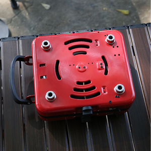 Draagbare Metalen Camping Opvouwbaar Multi-Use Ontwerp Voor Outdoor Camping Eenvoudig Handmatig Butaan Propaan Glamping Kokend Water Koken