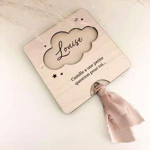 Lettre de baptême, cadeau de <span class=keywords><strong>parrain</strong></span>, cadeaux de fête pour la marraine et <span class=keywords><strong>le</strong></span> <span class=keywords><strong>parrain</strong></span> pour la fête <span class=keywords><strong>des</strong></span> mères, un cadeau spécial pour l'enfant baptisé - Product Image 2